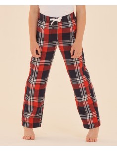 S-SM083-Kids Tartan Lounge Pants 2